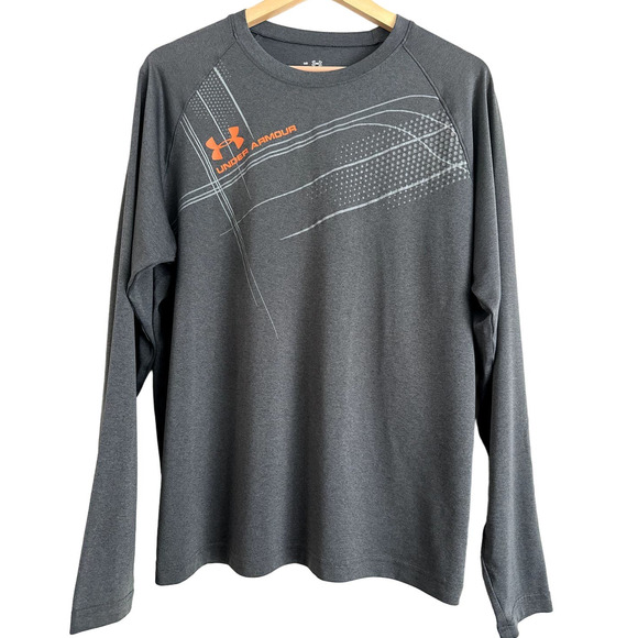 Under Armour Men's Large Heat Gear Running Long Sleeve‎ - Picture 1 of 9